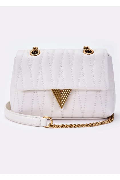Vicolo - Borsa Belleville Small Bianca