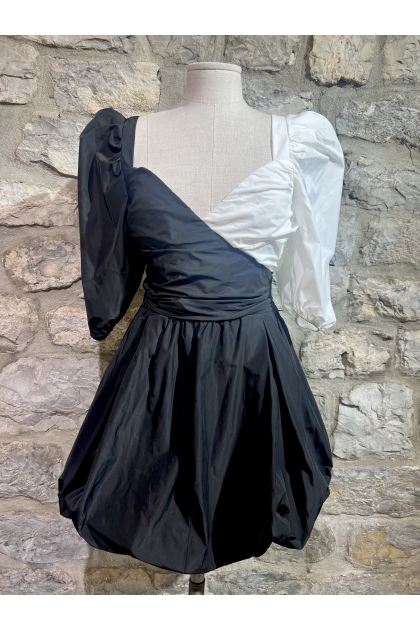 Aniye By - Dress Raya Black & White