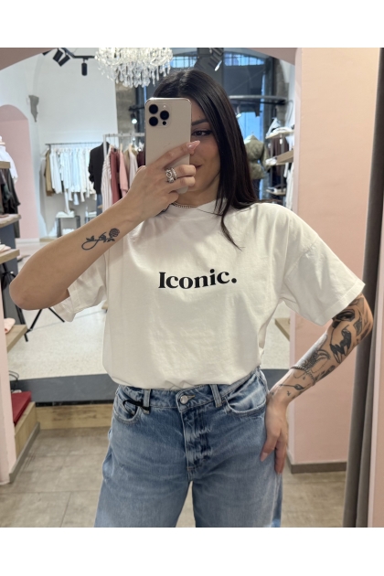 Vicolo - T Shirt bianca "Iconic"