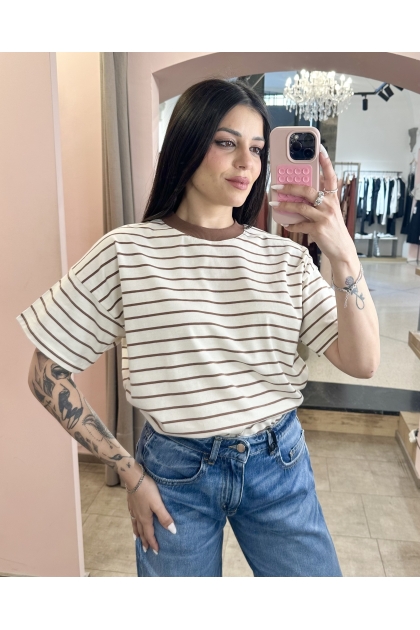 Vicolo - T Shirt righe