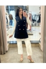 Vicolo - Gilet Lungo Doppiopetto