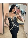 The Dress London - Abito Acton Strass