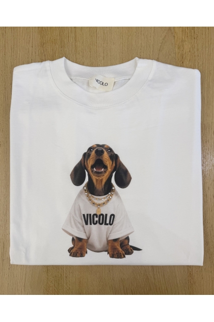 Vicolo - T Shirt "Bassotto"