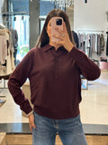 Vicolo - Maglia Polo bordeaux