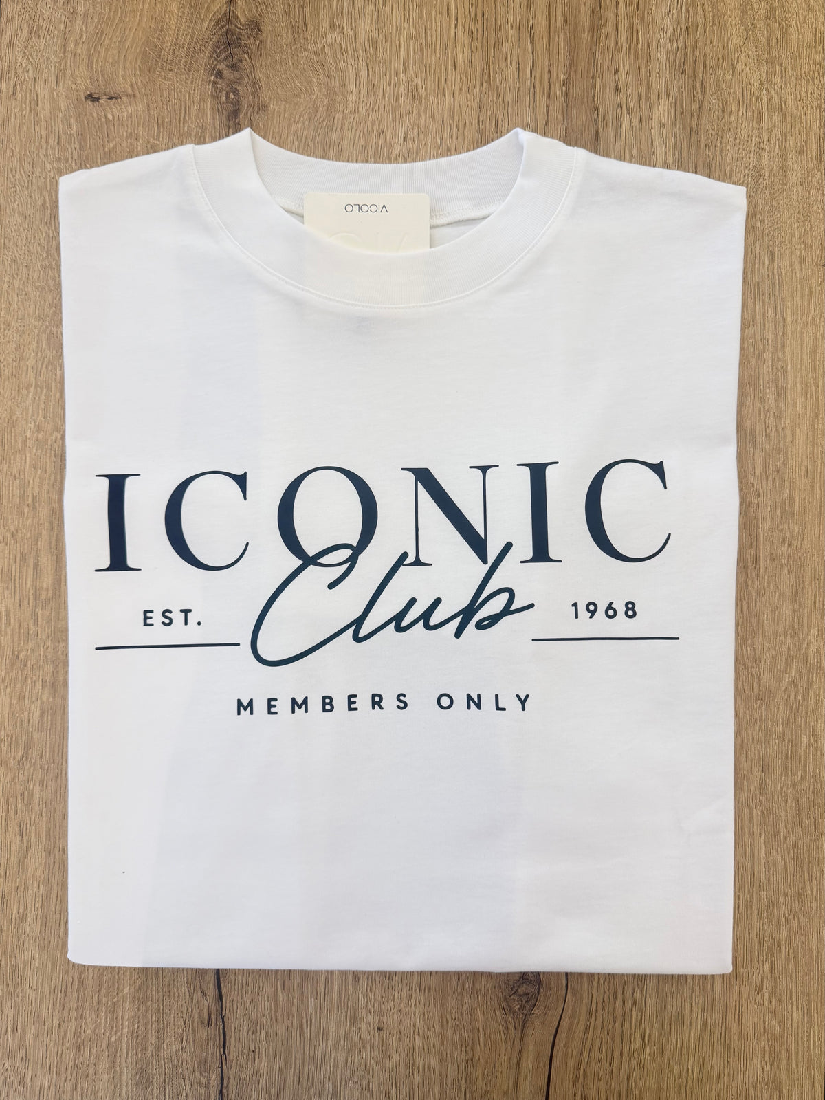 VICOLO - T Shirt stampa “ICONIC”