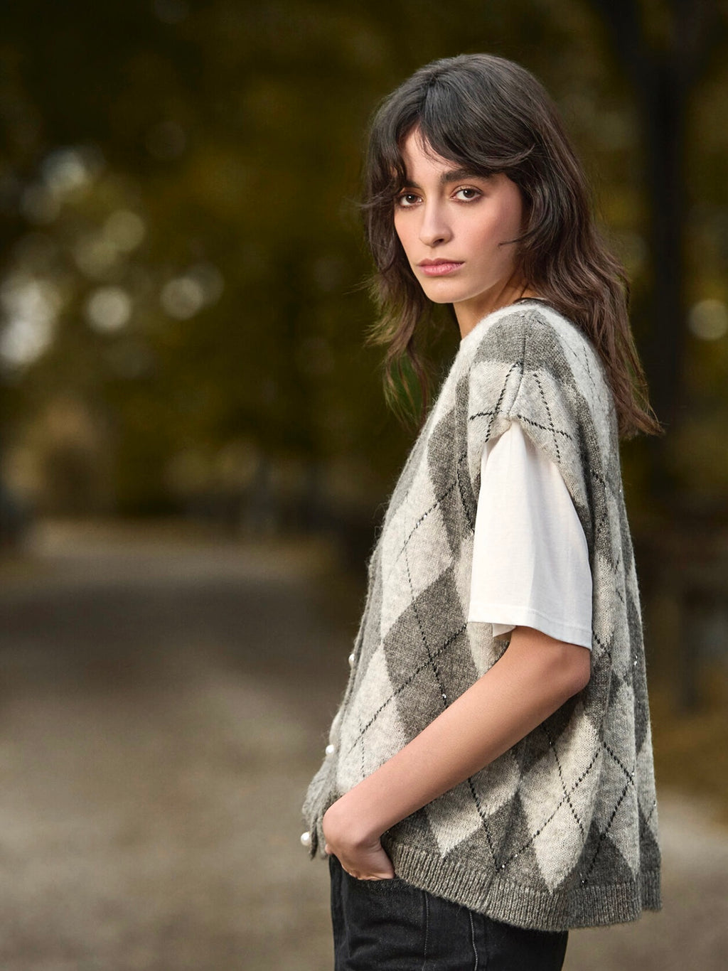 SO ALLURE - Gilet A Rombi