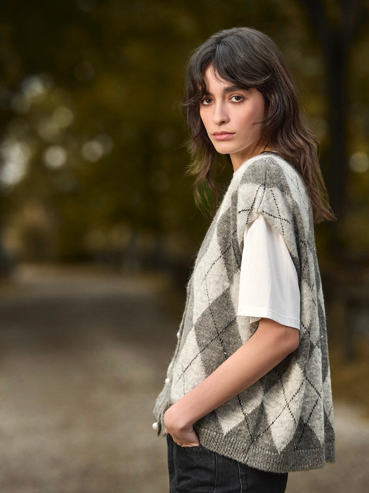 SO ALLURE - Gilet A Rombi