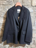 VICOLO - Cappottino Monopetto Nero