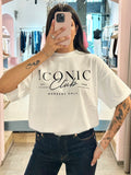 VICOLO - T Shirt stampa “ICONIC”