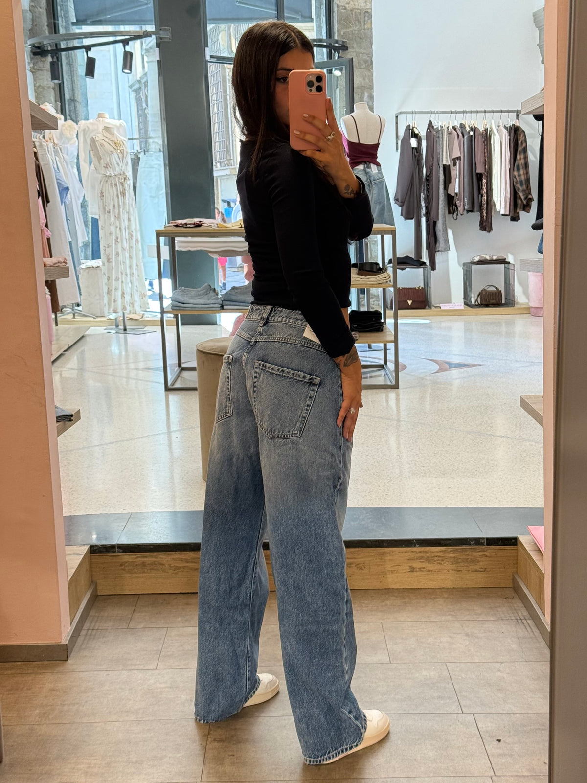 ICON DENIM - Jeans Bea Lavaggio Medio