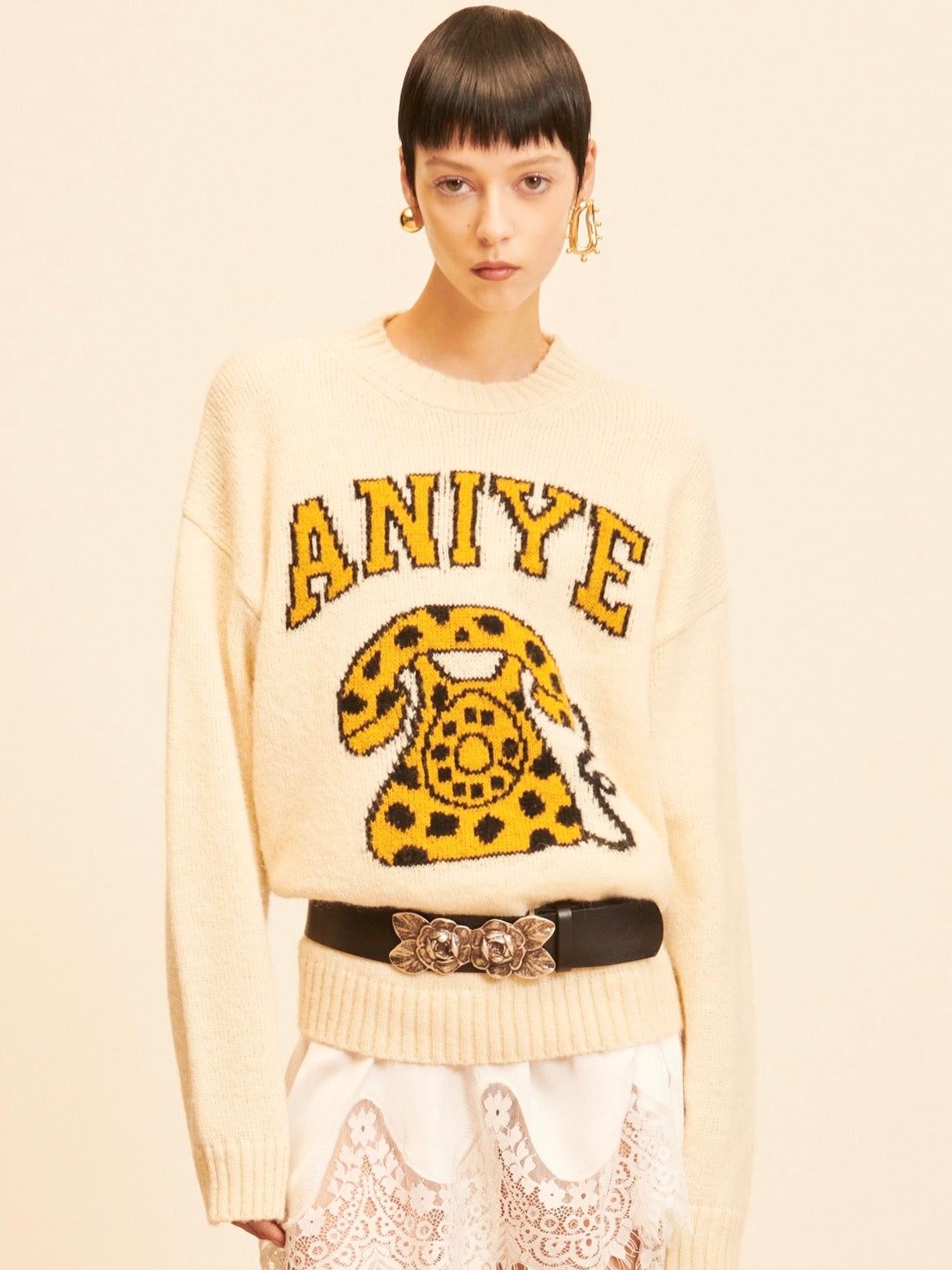 ANIYE BY - Maglia Pull Telephone