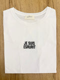 VICOLO - T-shirt stampa “je suis esaurit”