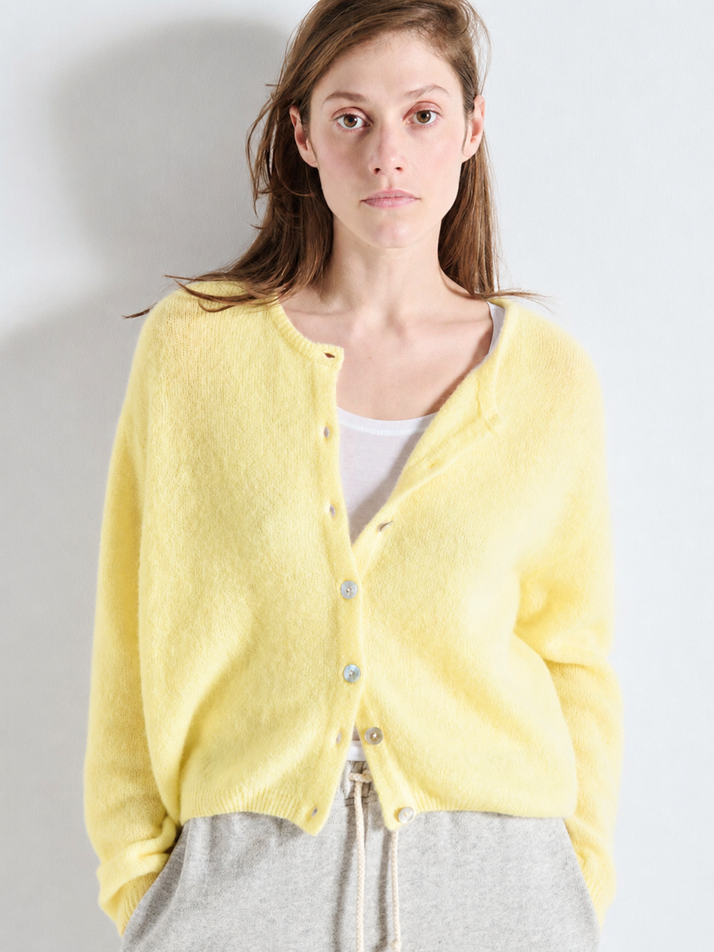 AMERICAN VINTAGE - Gilet Vitow Giallo