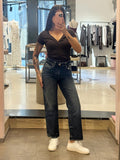 ICON DENIM - Jeans Jill Blu Scuro