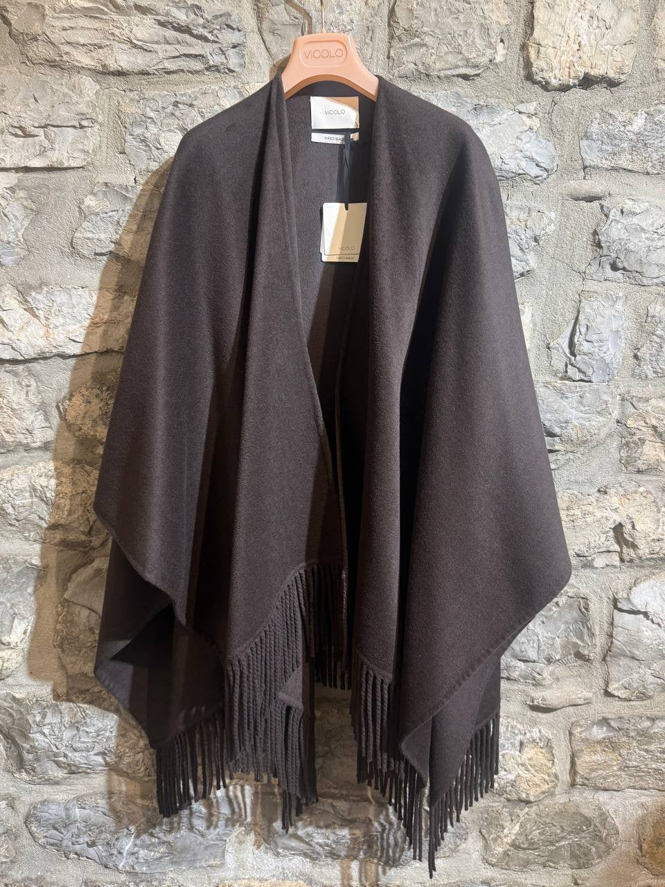 VICOLO - Mantella con frange