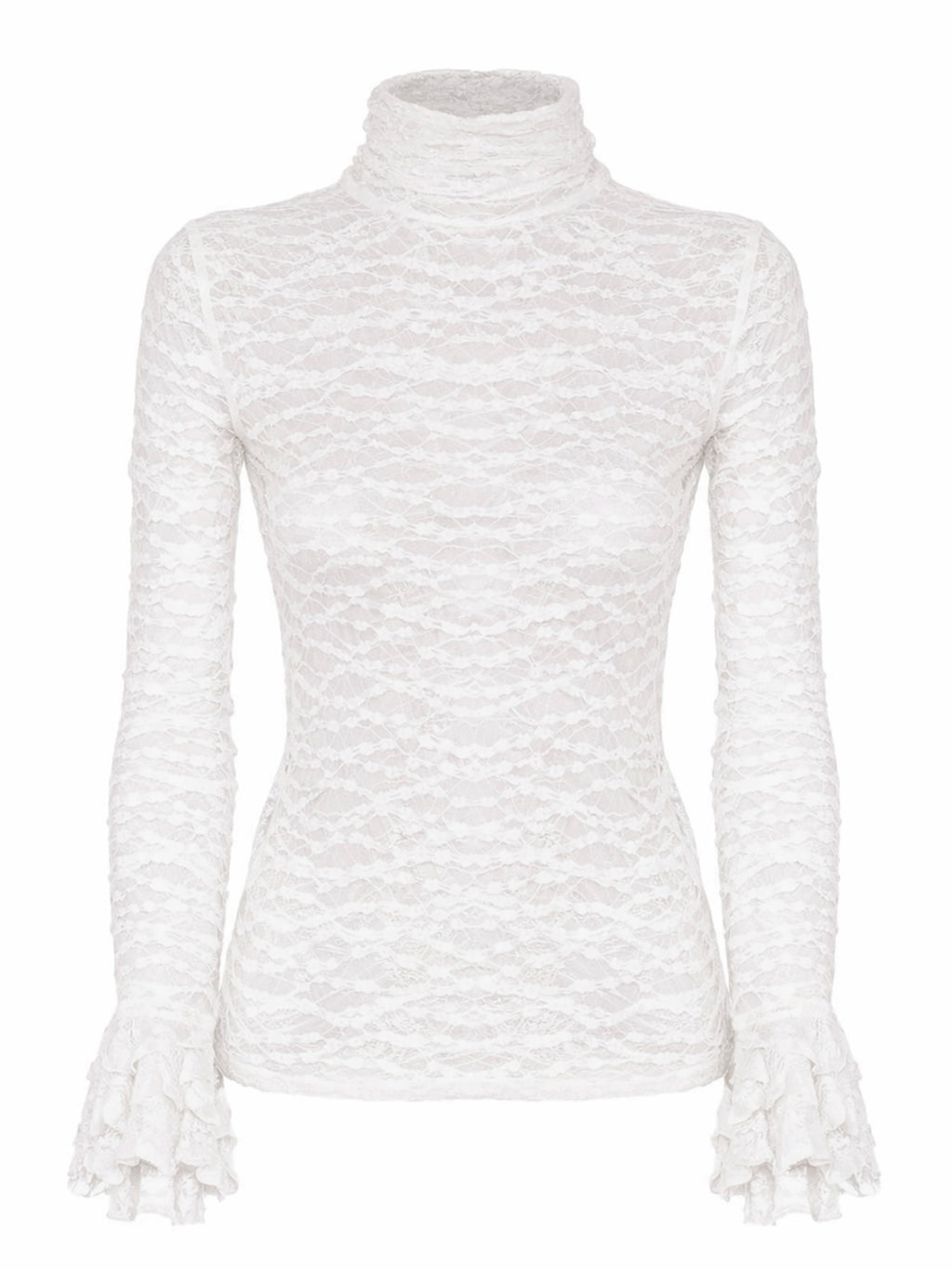 SO ALLURE - Top Dolcevita in pizzo