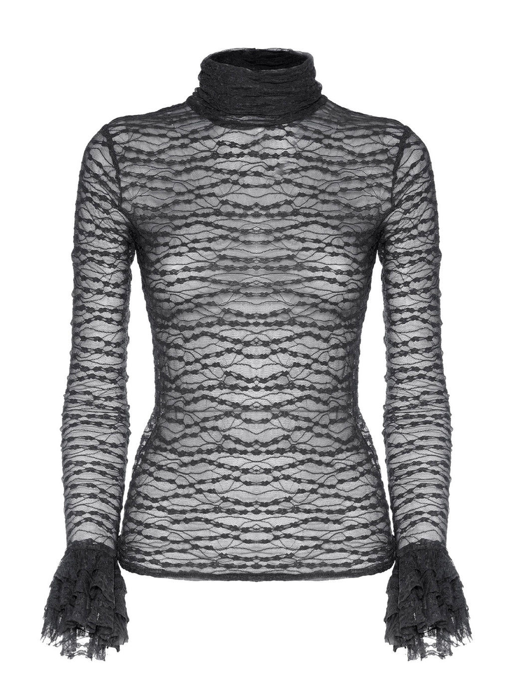 SO ALLURE - Top Dolcevita in pizzo