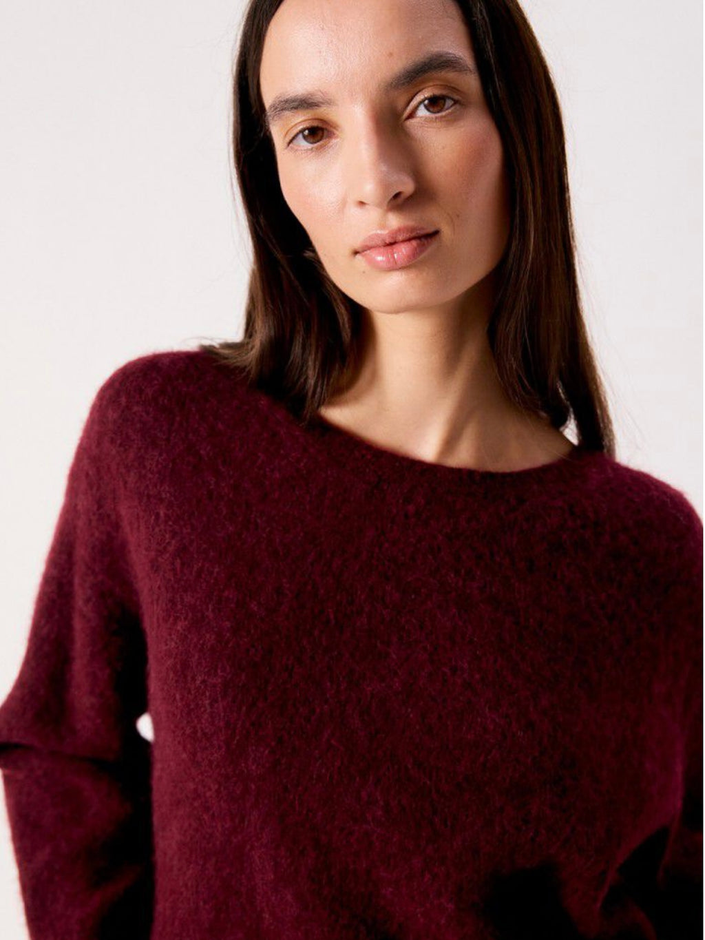 AMERICAN VINTAGE - Pull Vitow Bordeaux