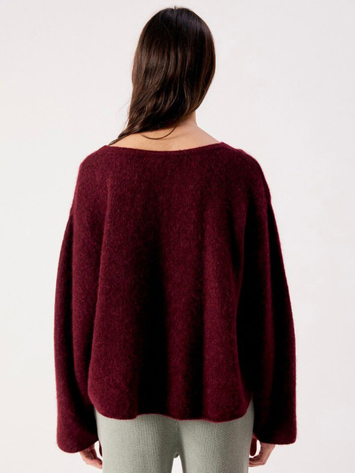 AMERICAN VINTAGE - Pull Vitow Bordeaux
