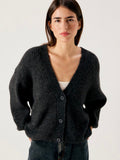 AMERICAN VINTAGE - Cardigan East Antracite