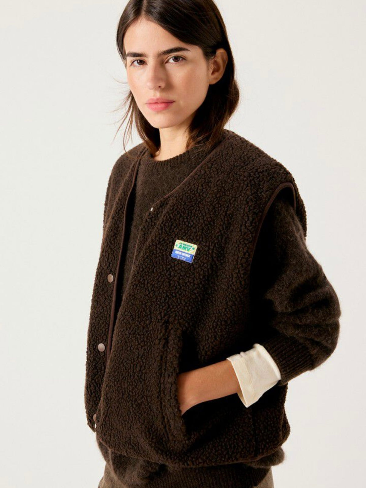 AMERICAN VINTAGE - Giacca Hoktown Marrone