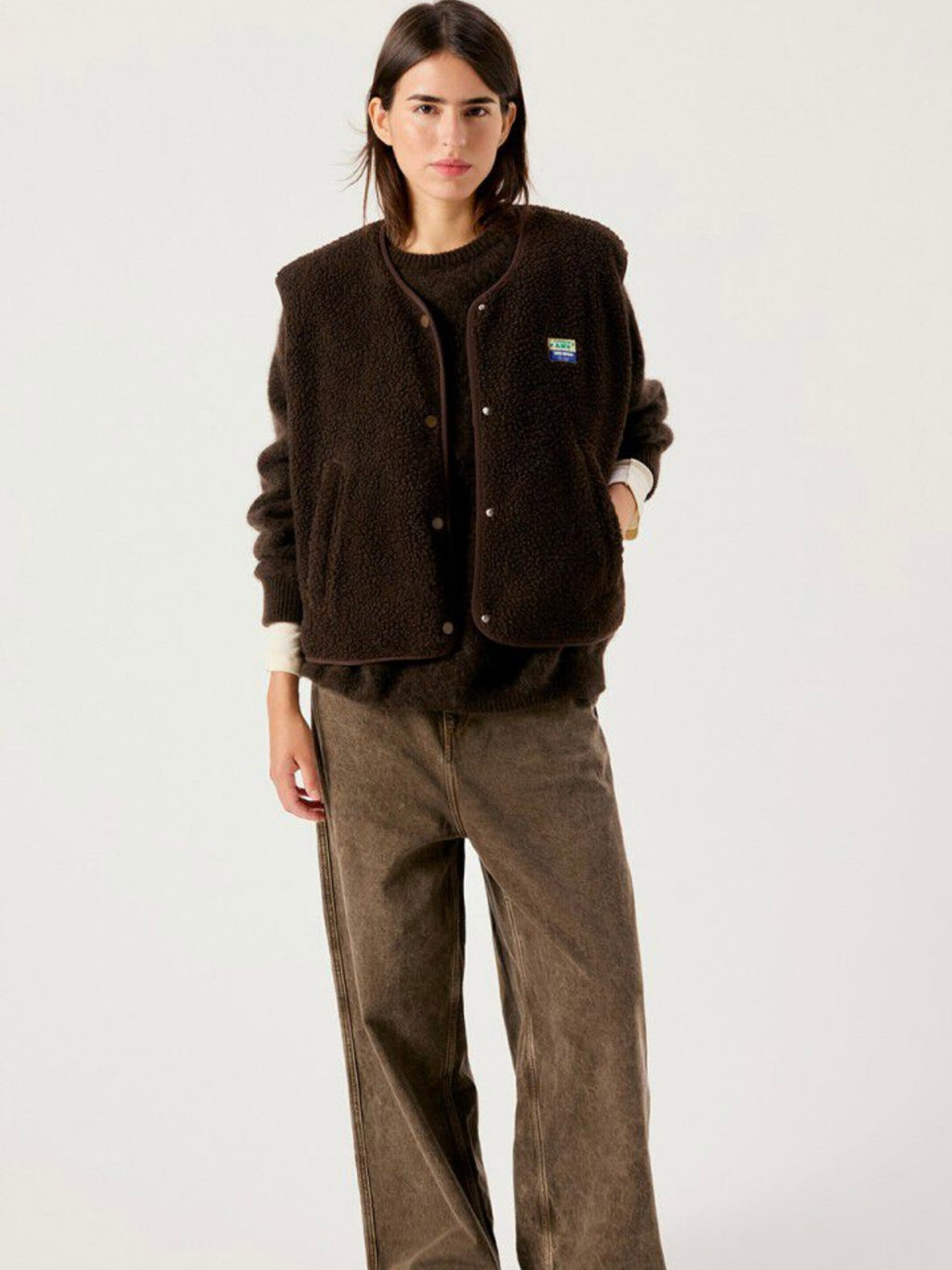 AMERICAN VINTAGE - Giacca Hoktown Marrone