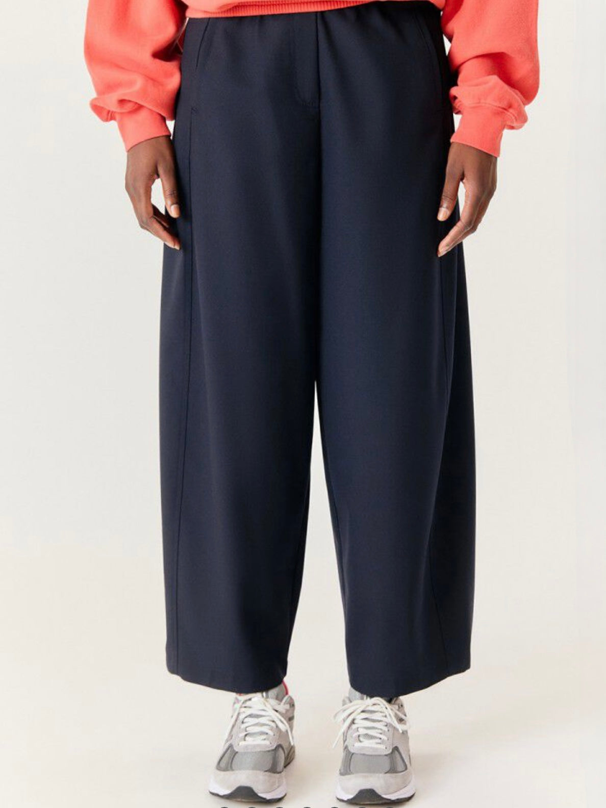 AMERICAN VINTAGE - Pantaloni Ayany Navy