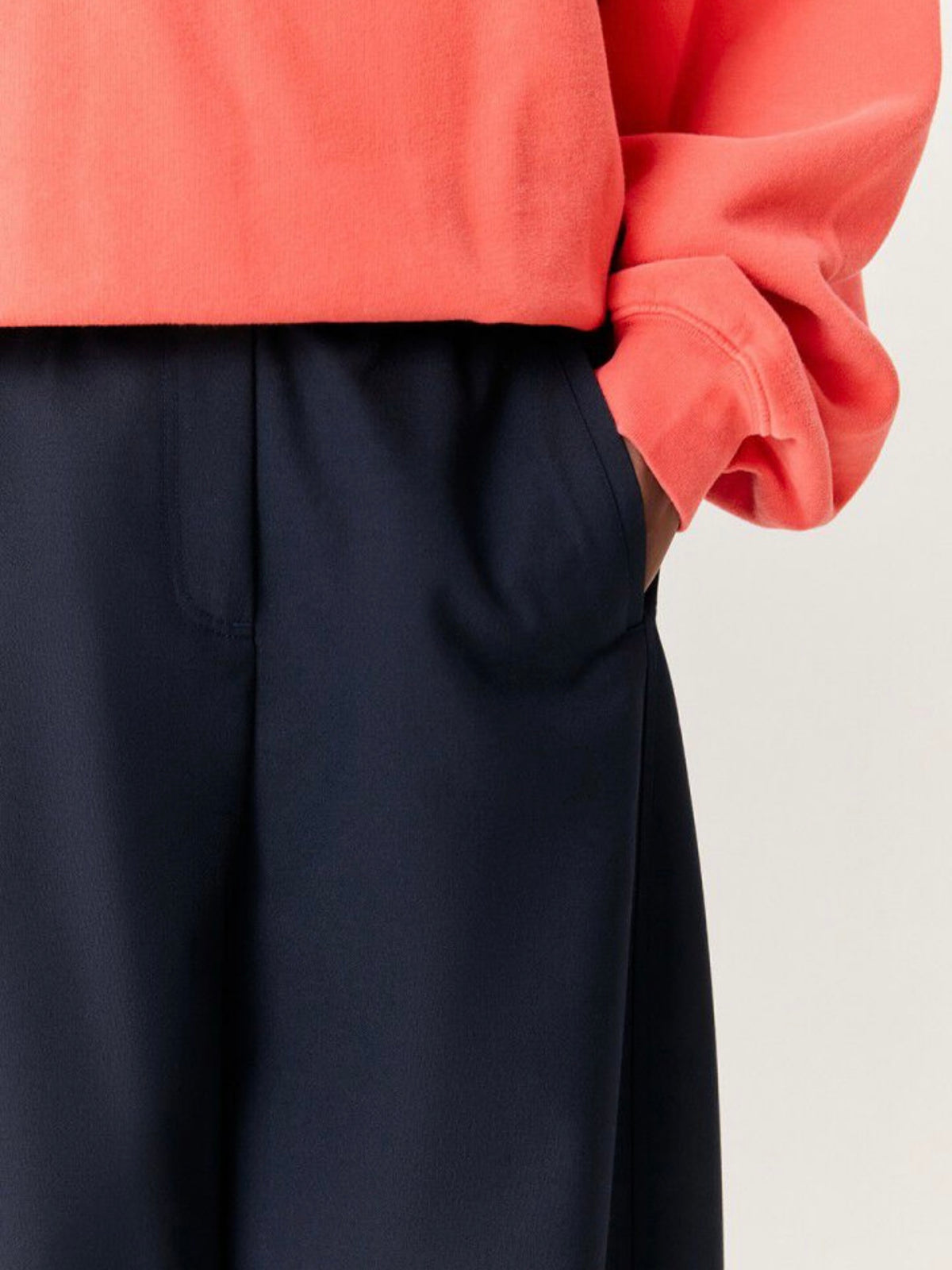 AMERICAN VINTAGE - Pantaloni Ayany Navy