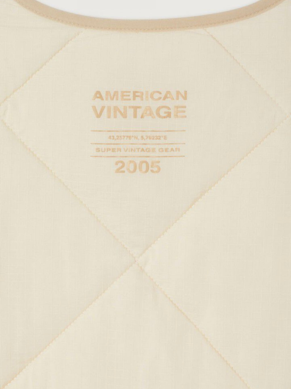 AMERICAN VINTAGE - Giacca Yupibam Crema