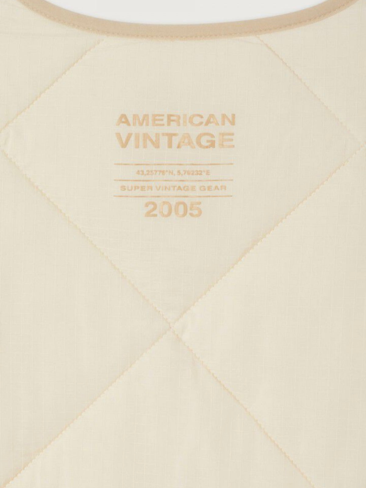 AMERICAN VINTAGE - Giacca Yupibam Crema