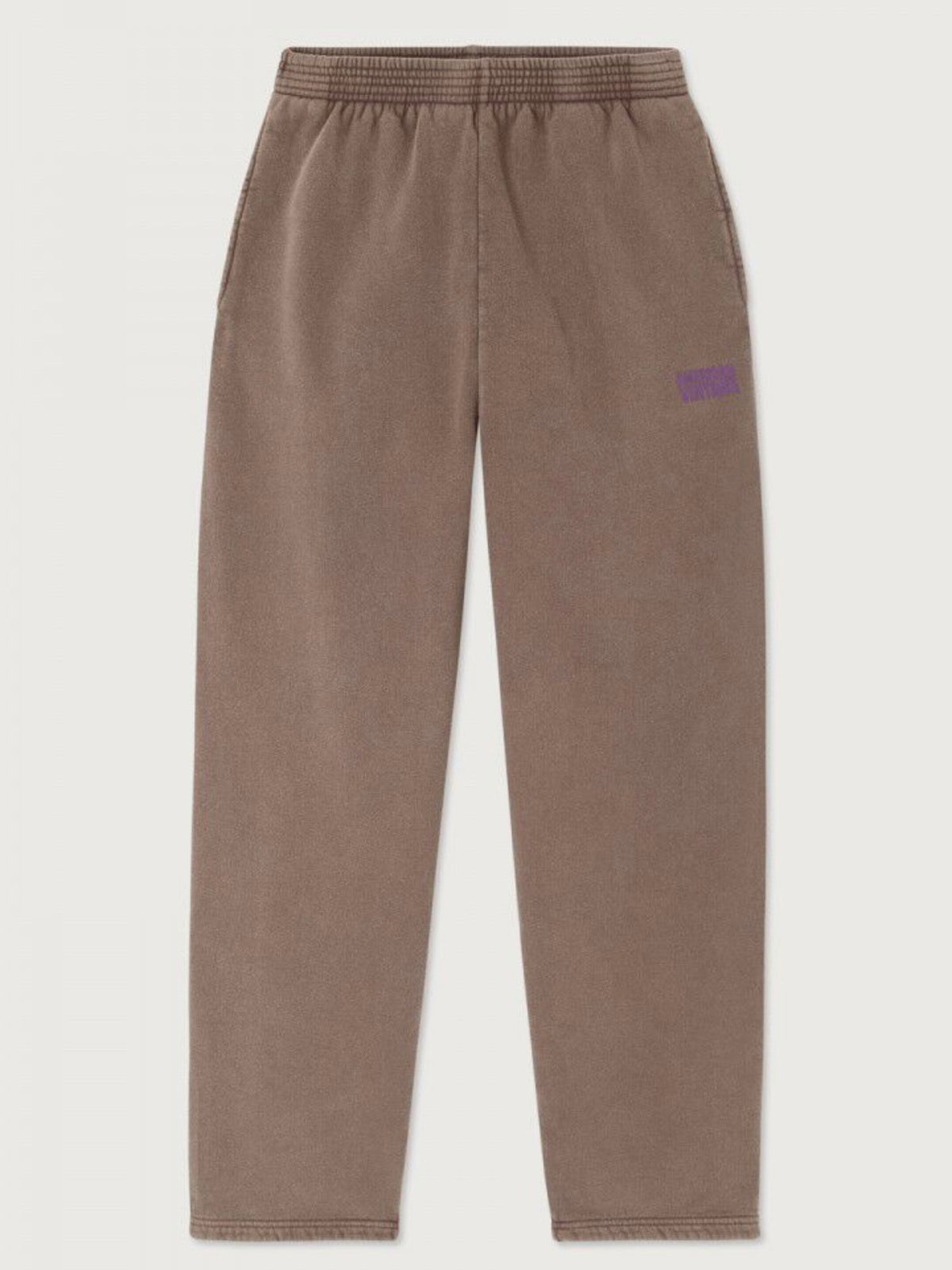 AMERICAN VINTAGE - Pantaloni Jogging Plizzy Marrone