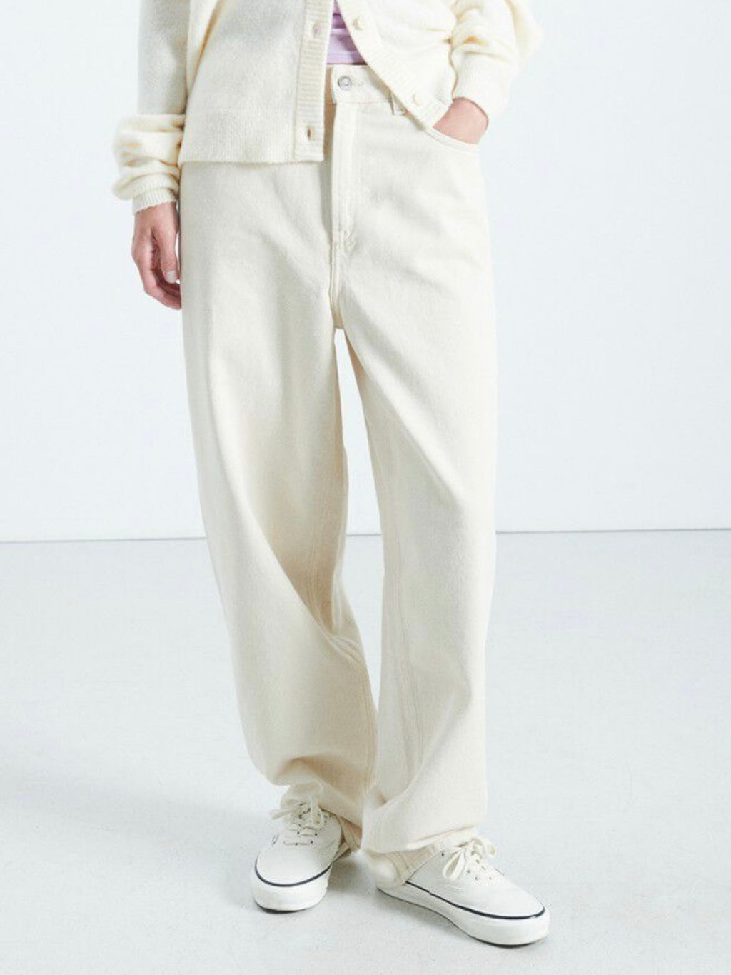 AMERICAN VINTAGE - Jeans Snopdog Ecrù