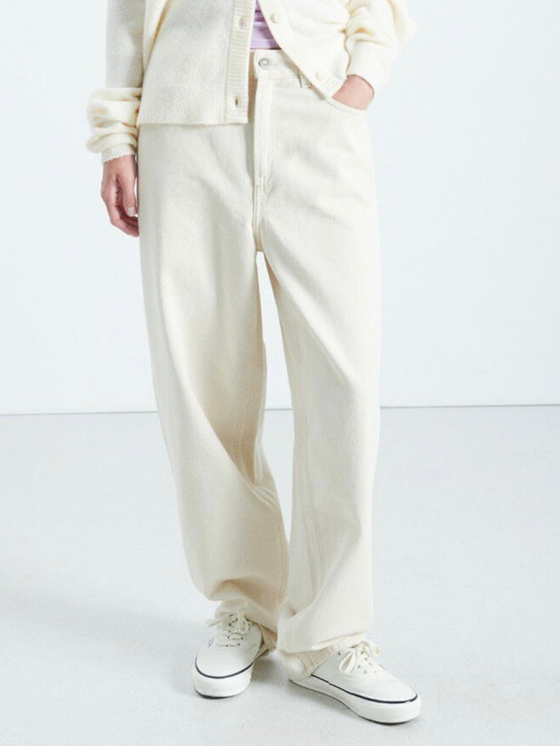 AMERICAN VINTAGE - Jeans Snopdog Ecrù