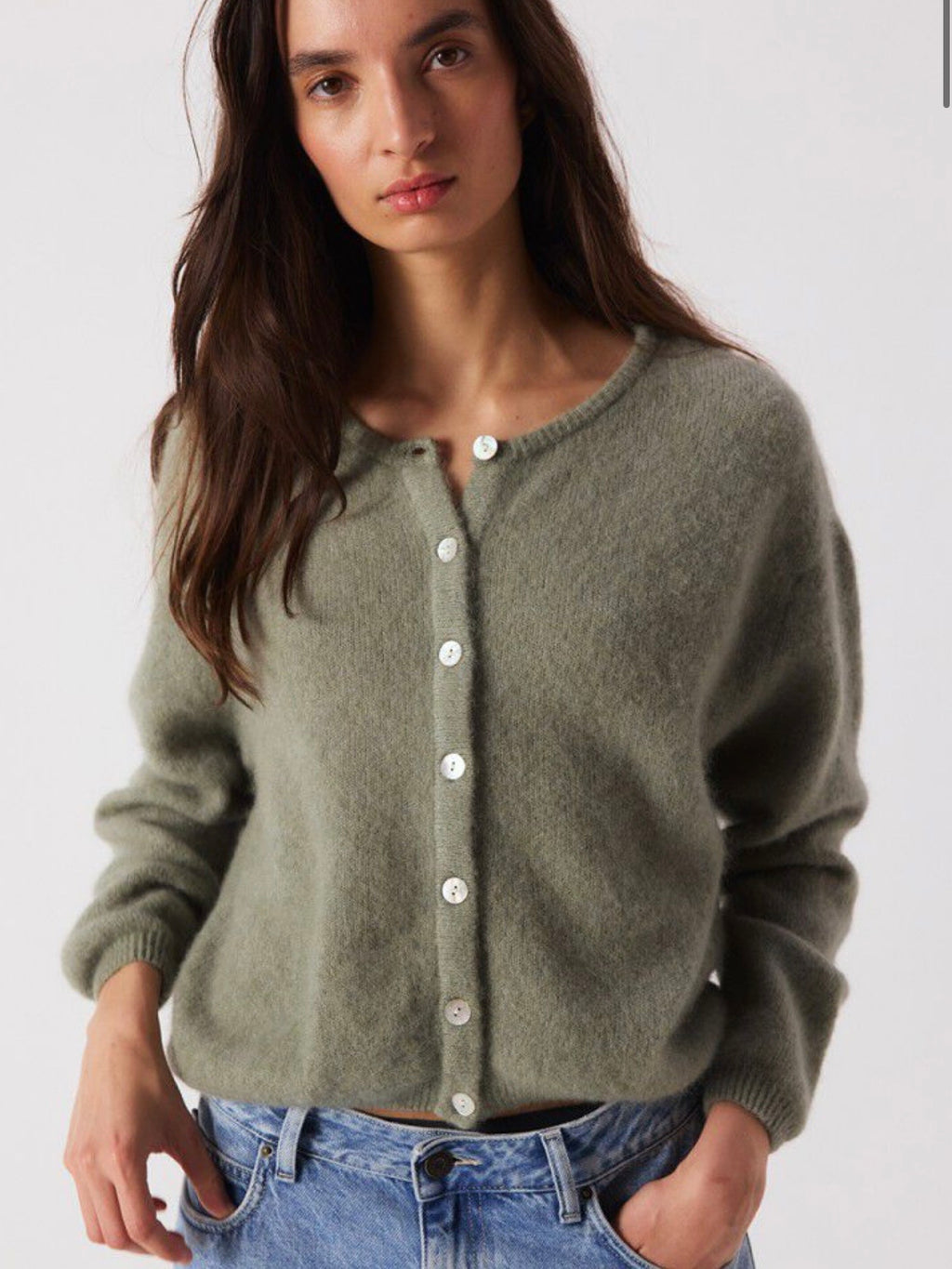 AMERICAN VINTAGE - Gilet Vitow Verde
