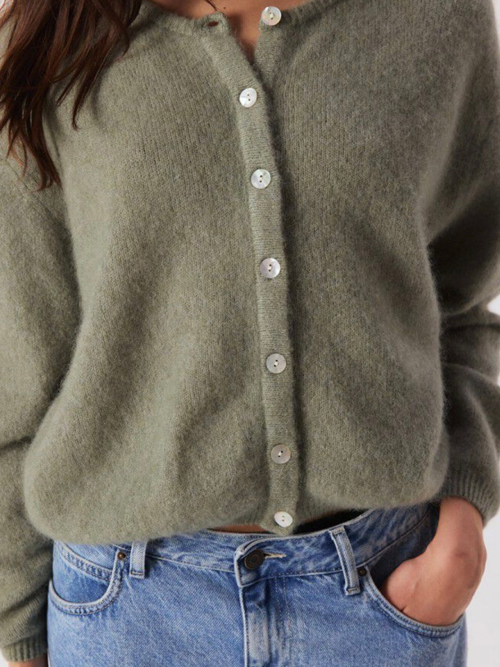 AMERICAN VINTAGE - Gilet Vitow Verde