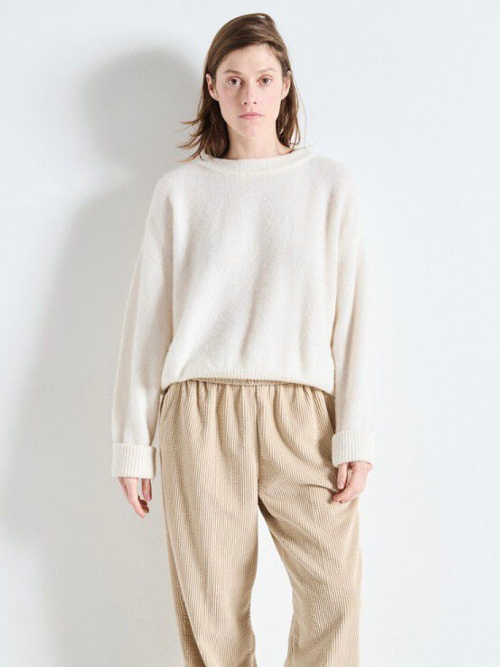AMERICAN VINTAGE - Pull Vitow Bianco