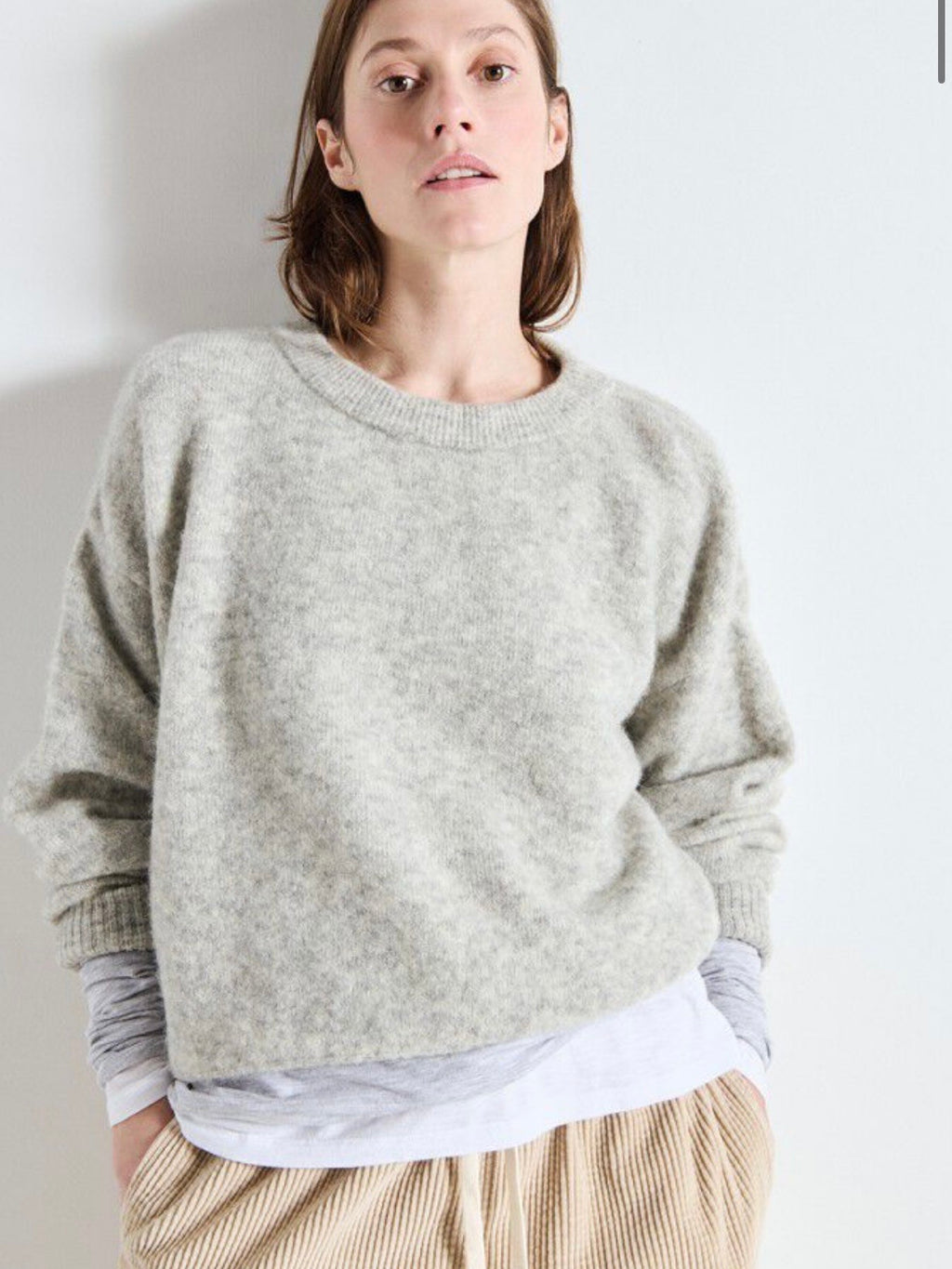 AMERICAN VINTAGE - Pull Vitow Grigio