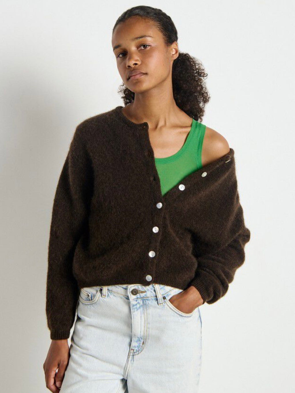 AMERICAN VINTAGE - Gilet Vitow Caffè